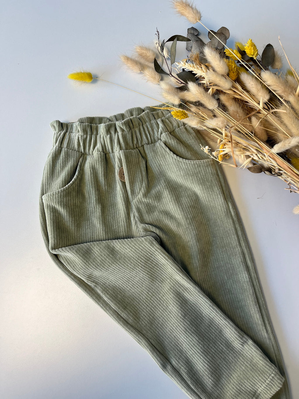 Paperbag-Cordhose