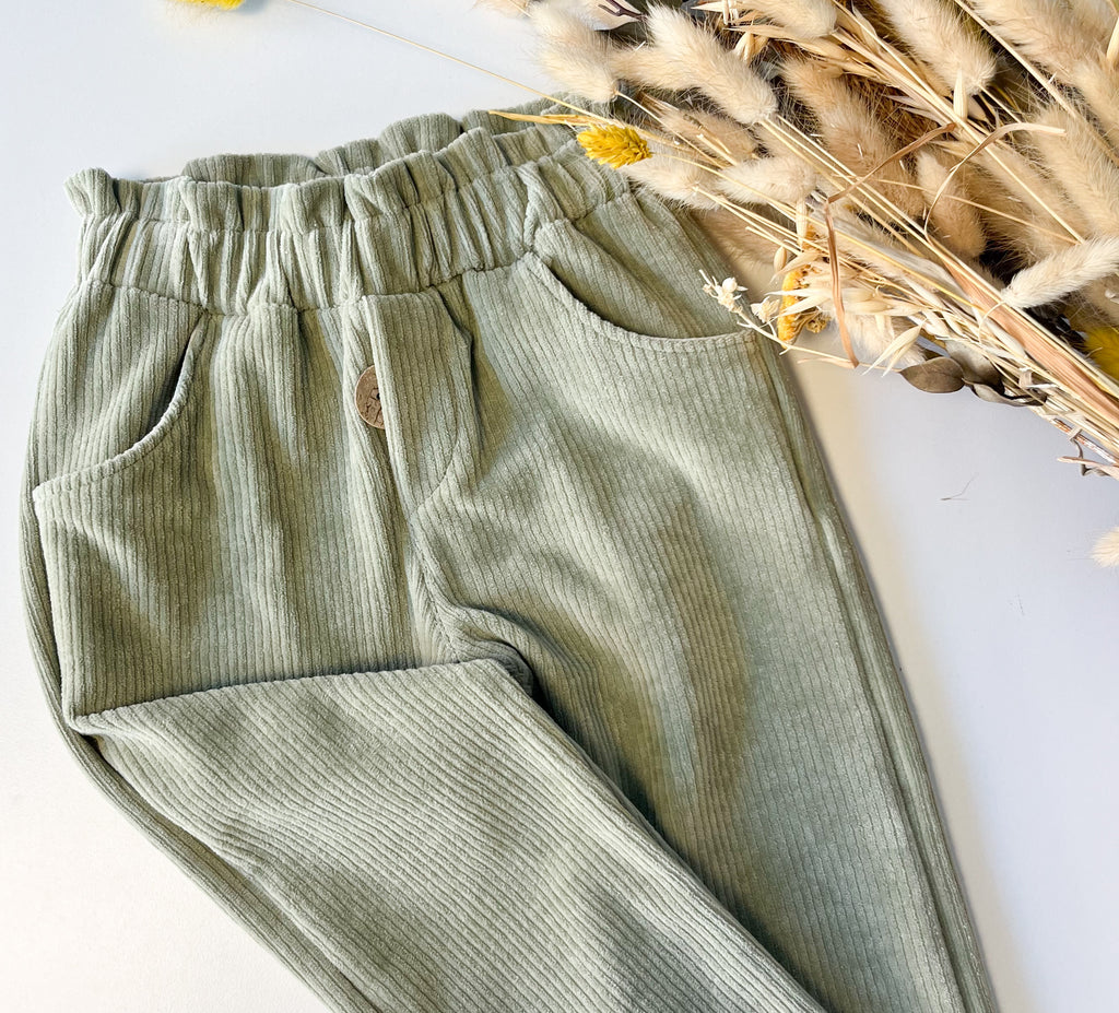 Paperbag-Cordhose