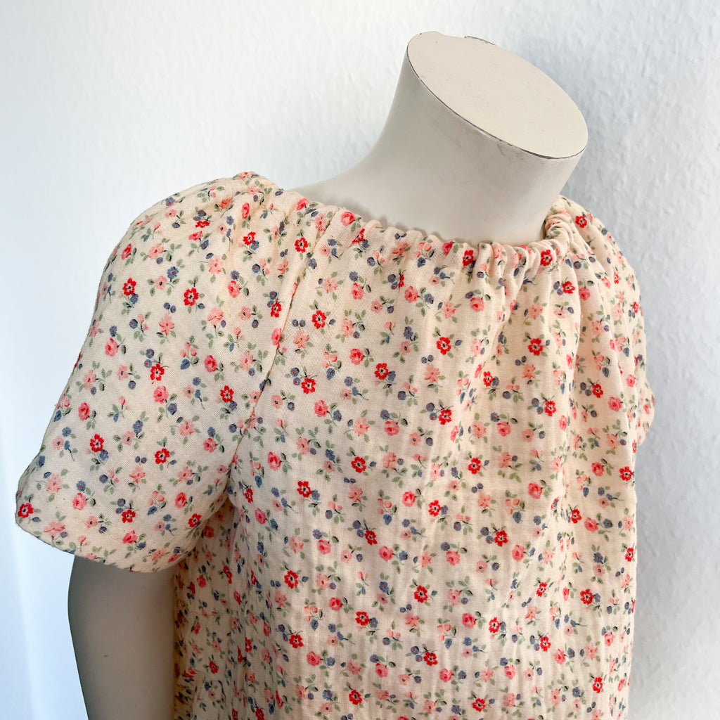 Musselin T-Shirt zum Binden