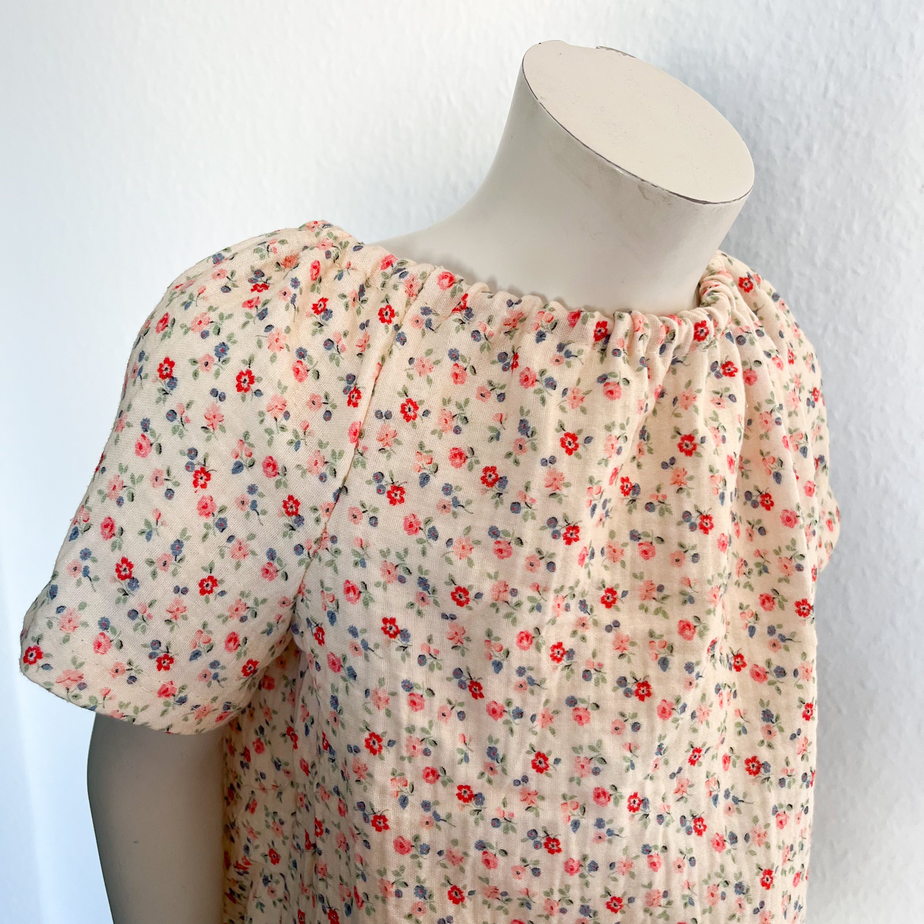 Musselin T-Shirt zum Binden